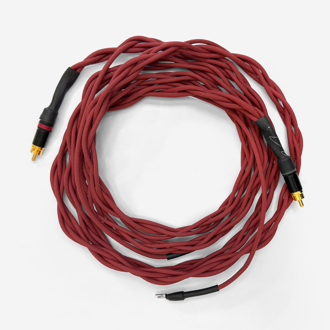 North Hill Crimson Phono Cable (pair)